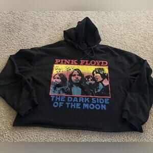 PINK FLOYD DARK SIDE OF THE MOON CROPPED  HOODY XL HALLOWEEN READY